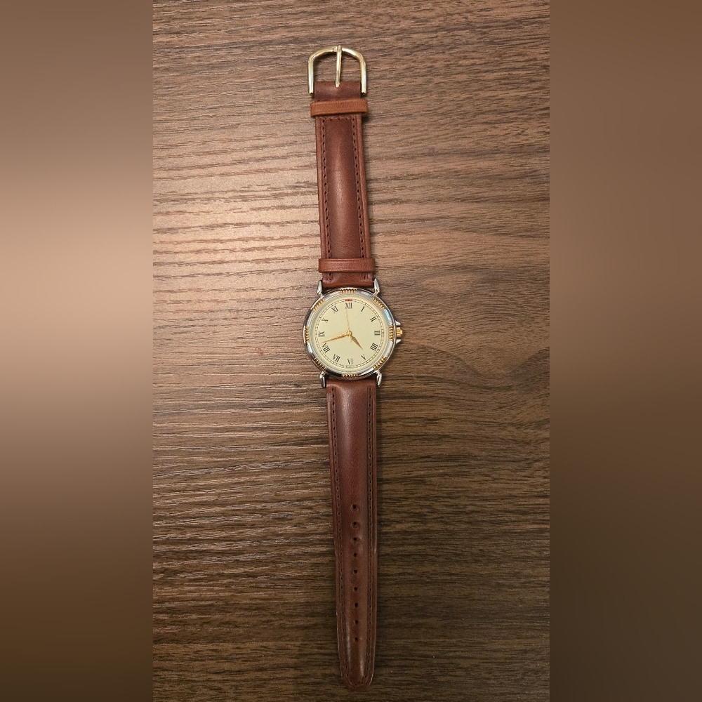 Fossil PR-5001 Women's Classic Brown Leather Band Roman Numeral Wristwatch - Picture 7 of 7